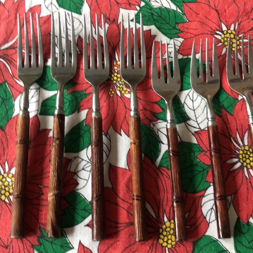 Rebacraft Bamboo and Stainless Forks